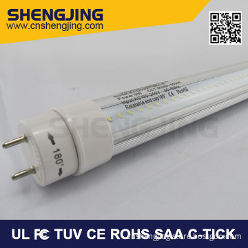 Office Lighting Rotatable End Cap T8 LED Tube 1500mm